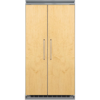 Viking FDSB5423 5 Series 42 Inch Panel Ready Built In Counter Depth Side by Side Refrigerator