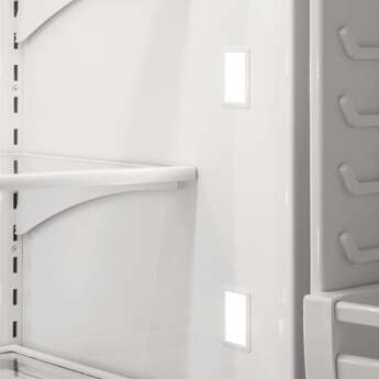 Viking VCSB5423WH 5 Series 42 Inch White Built In Counter Depth Side by Side Refrigerator — thumbnail 5
