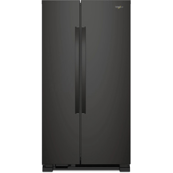 Whirlpool 33" 21.7 cu. ft. Black Side-by-Side Refrigerator