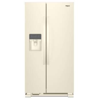 Whirlpool 36" 24 cu.ft. Biscuit Side-by-Side Refrigerator