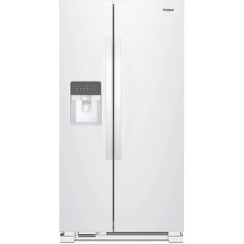 Whirlpool 33" 21 cu. ft. White Side-by-Side Refrigerator - Energy Star
