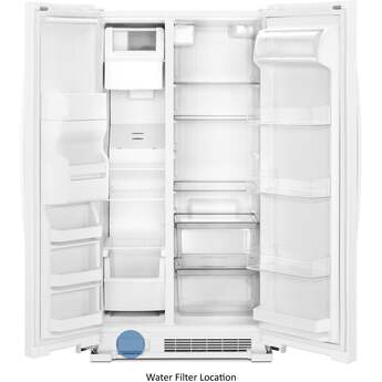 Whirlpool 33" 21 cu. ft. White Side-by-Side Refrigerator - Energy Star — thumbnail 4