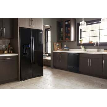 Whirlpool 36" 21.6 cu. ft. Black Counter Depth Side-by-Side Refrigerator - ADA Compliant — thumbnail 3
