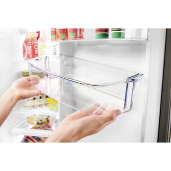 Whirlpool 36" 21.6 cu. ft. Black Counter Depth Side-by-Side Refrigerator - ADA Compliant — thumbnail 5