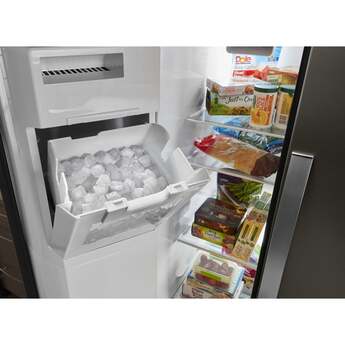 Whirlpool 36" 21.6 cu. ft. Black Counter Depth Side-by-Side Refrigerator - ADA Compliant — thumbnail 6