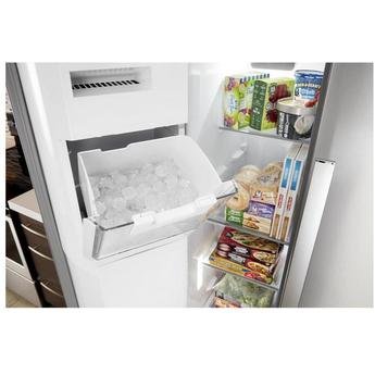 Whirlpool 36" 23 cu.ft. Fingerprint Resistant Stainless Steel Side-by-Side Counter Depth Refrigerator - ADA Compliant — thumbnail 4