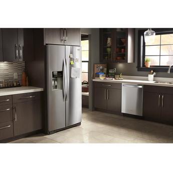 Whirlpool 36" 23 cu.ft. Fingerprint Resistant Stainless Steel Side-by-Side Counter Depth Refrigerator - ADA Compliant — thumbnail 6