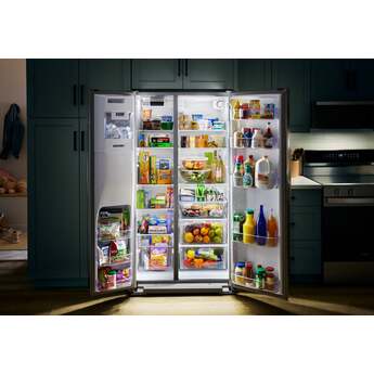 Whirlpool WRSC5536RB 36-inch Wide Side-by-Side Refrigerator - 21 cu. ft.: Black — thumbnail 10