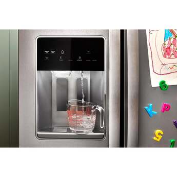 Whirlpool WRSC5536RB 36-inch Wide Side-by-Side Refrigerator - 21 cu. ft.: Black — thumbnail 12