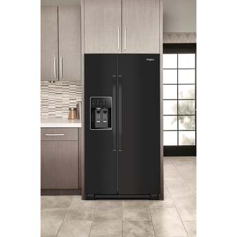 Whirlpool WRSC5536RB 36-inch Wide Side-by-Side Refrigerator - 21 cu. ft.: Black — thumbnail 17