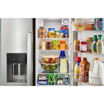 Whirlpool WRSC5536RB 36-inch Wide Side-by-Side Refrigerator - 21 cu. ft.: Black — thumbnail 20