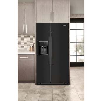 Whirlpool WRSC5536RB 36-inch Wide Side-by-Side Refrigerator - 21 cu. ft.: Black — thumbnail 32