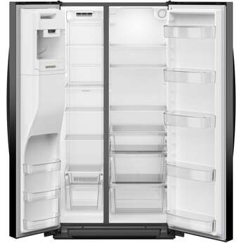 Whirlpool WRSC5536RB 36-inch Wide Side-by-Side Refrigerator - 21 cu. ft.: Black — thumbnail 9