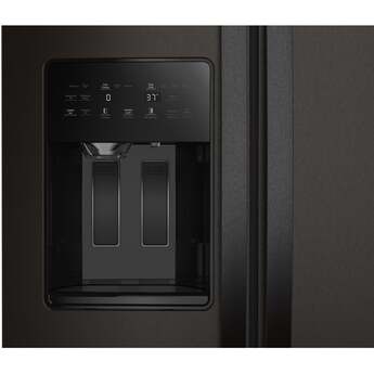 Whirlpool WRSC5536RV 36-inch Wide Side-by-Side Refrigerator - 21 cu. ft.: Black Stainless Finish — thumbnail 36