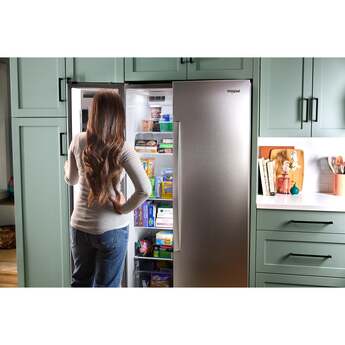 Whirlpool WRSC5536RW 36-inch Wide Side-by-Side Refrigerator - 21 cu. ft.: White — thumbnail 31