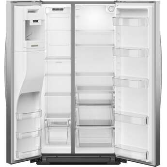 Whirlpool 36-inch Wide Side-by-Side Refrigerator - 21 cu. ft.: Fingerprint-Resistant Stainless Steel — thumbnail 39