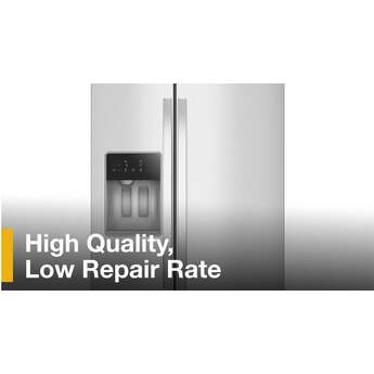 Whirlpool 36-inch Wide Side-by-Side Refrigerator - 21 cu. ft.: Fingerprint-Resistant Stainless Steel — thumbnail 5