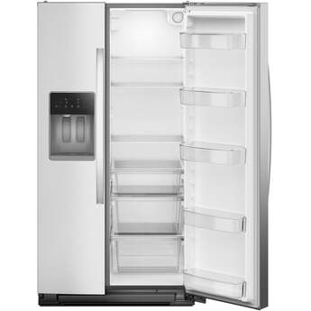 Whirlpool 36-inch Wide Side-by-Side Refrigerator - 21 cu. ft.: Fingerprint-Resistant Stainless Steel — thumbnail 8