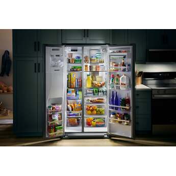 Whirlpool WRSC6536RZ 36-inch Wide Side-by-Side Refrigerator - 21 cu. ft.: Fingerprint-resistant Stainless Finish — thumbnail 11