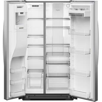 Whirlpool WRSC6536RZ 36-inch Wide Side-by-Side Refrigerator - 21 cu. ft.: Fingerprint-resistant Stainless Finish — thumbnail 12