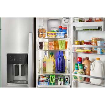 Whirlpool WRSF6536RZ 36-inch Standard Depth Side-by-Side Refrigerator Fingerprint-resistant Stainless Finish — thumbnail 5