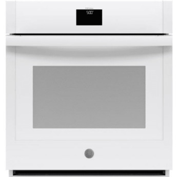 GE 27" White Electric Single Wall Oven - Convection