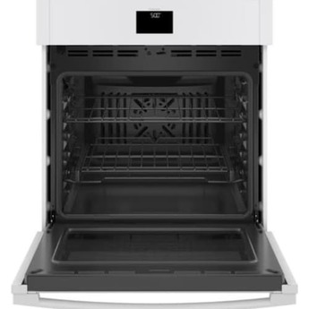 GE 27" White Electric Single Wall Oven - Convection — thumbnail 2