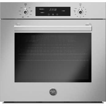 Bertazzoni PROF24FSEXV  Professional Series 24 Inch Stainless Steel Electric Single Wall  Oven