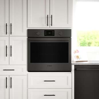 Bosch HBL5344UC 500 Series 30 Inch Black Stainless Steel Electric Single Wall Oven — thumbnail 41