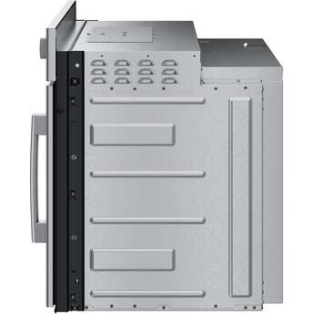 Bosch HBL5455LUC 500 Series, 30 Inch, Single Wall Oven, Stainless Steel, True European Stainless Steel — thumbnail 3