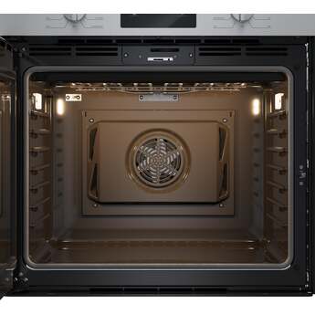 Bosch HBL5455LUC 500 Series, 30 Inch, Single Wall Oven, Stainless Steel, True European Stainless Steel — thumbnail 6