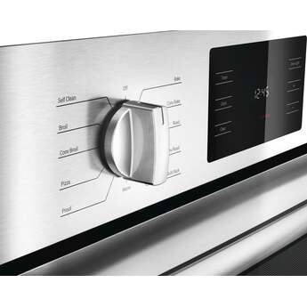 Bosch HBL5455RUC 500 Series, 30 Inch, Single Wall Oven, Stainless Steel, True European Stainless Steel — thumbnail 8