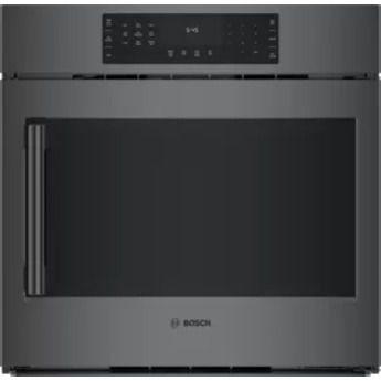 Bosch HBL8444RUC 800 Series 30 Inch Black Stainless Steel Electric Single Wall Oven