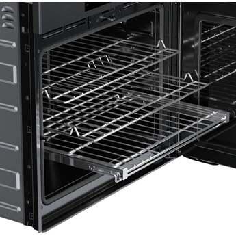 Bosch HBL8444RUC 800 Series 30 Inch Black Stainless Steel Electric Single Wall Oven — thumbnail 4