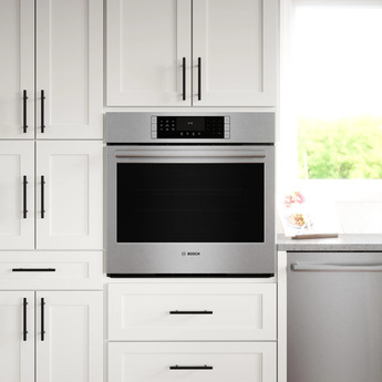 Bosch HBL8454UC 800 Series 30 Inch Stainless Steel Electric Single Wall Oven — thumbnail 4