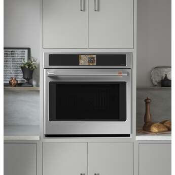Cafe Professional Series 27 Inch Smart Built-In Convection Single Wall Oven: Stainless — thumbnail 4