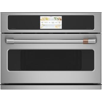 Cafe 27" Stainless Steel Electric Single Wall Oven with Advantium - Convection