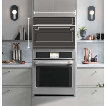 Cafe 30 Inch Built-In Smart Microwave Oven with 1.7 cu. ft. Total Capacity, 7" Full-Color LCD Touch Control, In-Oven Camera, Android OS and Advantium® Technology: Stainless Steel — thumbnail 12