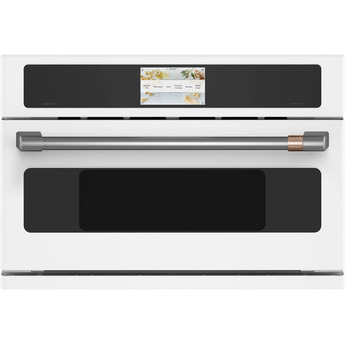 Cafe 30" Matte White Electric Single Wall Oven with Advantium - Convection — thumbnail 7