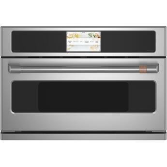 Cafe 30" Stainless Steel Five in One Electric Wall Oven with Advantium Technology