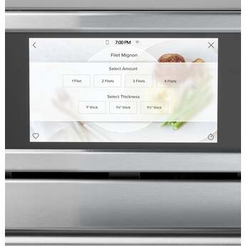 Cafe 30 Inch Built-In Smart Microwave Oven with 1.7 cu. ft. Total Capacity, Advantium Technology, 7" Full-Color LCD Touch Control, Convection, In-Oven Camera, Android OS and 950 Watts: Stainless Steel — thumbnail 31