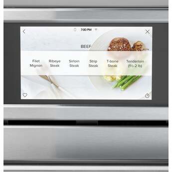 Cafe 30 Inch Built-In Smart Microwave Oven with 1.7 cu. ft. Total Capacity, Advantium Technology, 7" Full-Color LCD Touch Control, Convection, In-Oven Camera, Android OS and 950 Watts: Stainless Steel — thumbnail 42