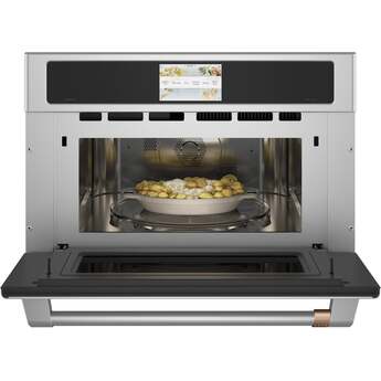 Cafe 30 Inch Built-In Smart Microwave Oven with 1.7 cu. ft. Total Capacity, Advantium Technology, 7" Full-Color LCD Touch Control, Convection, In-Oven Camera, Android OS and 950 Watts: Stainless Steel — thumbnail 50