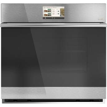Cafe 30 Inch Smart Built-In Convection Single Wall Oven: Stainless