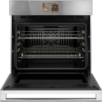 Cafe 30 Inch Smart Built-In Convection Single Wall Oven: Stainless — thumbnail 2