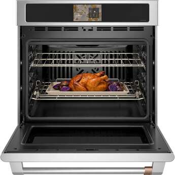 Cafe Professional Series 30 Inch Smart Built-In Convection Single Wall Oven: Stainless — thumbnail 3