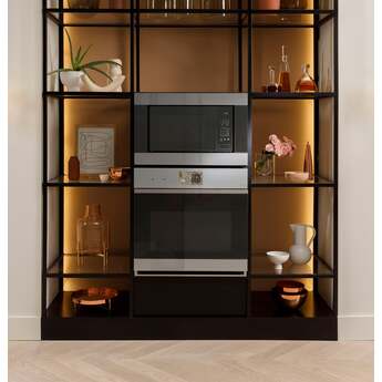 Cafe 30 Inch Smart Built-In Convection Single Wall Oven With In-Oven Camera And Voice-To-Open/Push-To-Open Door: Stainless — thumbnail 4