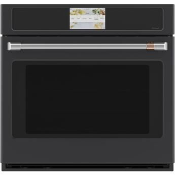 Cafe 30" Matte Black Built-In Single Wall Oven - Convection