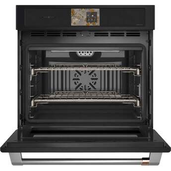 Cafe Professional Series 30 Inch Smart Built-In Convection Single Wall Oven With In-Oven Camera: Matte Black — thumbnail 2