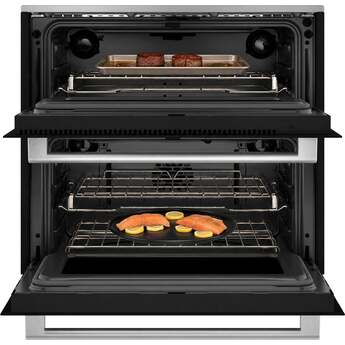 Cafe Cafe 30 Inch Duo Smart Wall Oven: Stainless — thumbnail 3